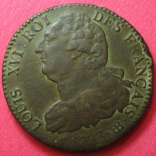 FACTURE RARE Louis XVI Liard 1789 N Montpellier Qualité exceptionnelle 2800 