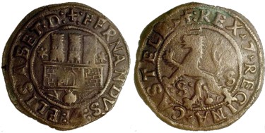 2 Maravedíes a nombre de los Reyes Católicos (Sevilla, S. XVI) 988868363