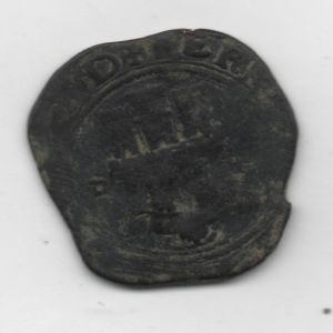 2 Maravedís a nombre de RRCC (Sevilla, 1506-1566) 147983204