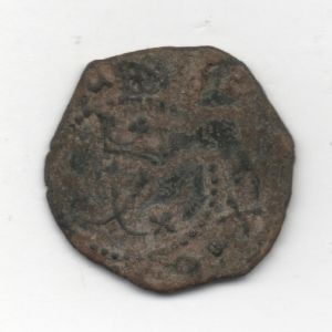 Blanca a nombre de los Reyes Católicos (Cuenca, 1558-1566) ensayador Pedro Román 589872932