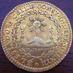 Monedas de Chile - Epoca Colonial e Republicana 632736643