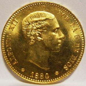 25 Pesetas 1880 MS M 655489421