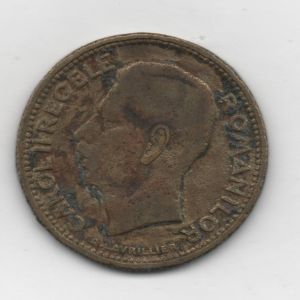Rumania, 20 Lei del rey Carol II, 1930 870943326
