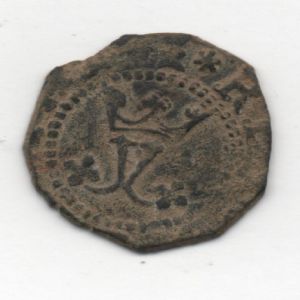 Blanca a nombre de los Reyes Católicos (Cuenca, 1558-1566) ensayador Pedro Román 988159553