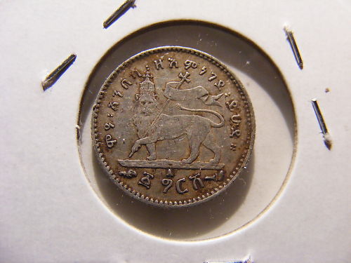 Etiopía, 1 gersh, 1891. 162481434