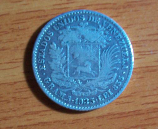 1 Bolivar venezolano de 1935 411307022