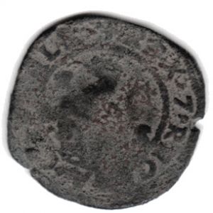 2 maravedis a nombre de los Reyes Católicos (RRCC), ceca Sevilla 416493681