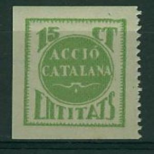 Insignia catalana con la estelada. 719228394