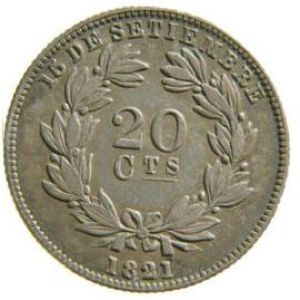Nicaragua, 20 Ctvs. 1880 833026285