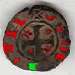 Dinero-pepión de Alfonso VIII (1157-1256) 947969645