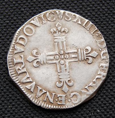 Quart d'écu de Navarre, Louis XIV 221890867